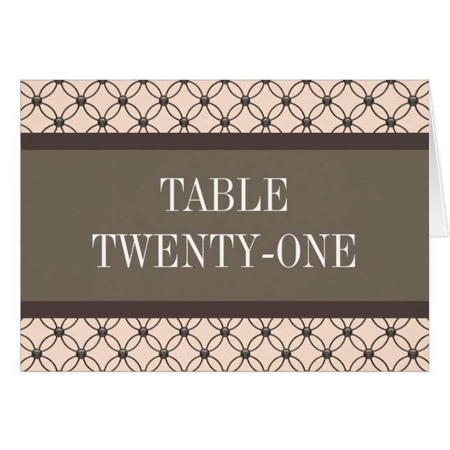 Tarjeta de número de tabla de cuarzo de línea (Anverso (Horizontal))