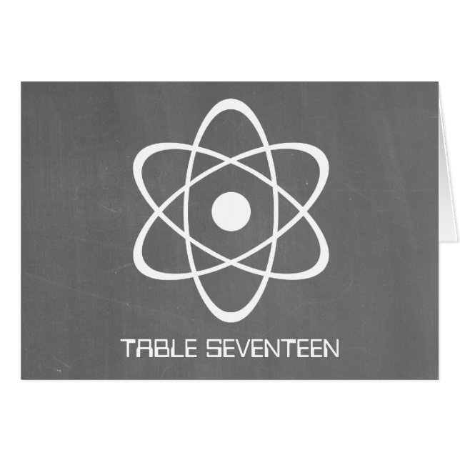 Tarjeta de número de tabla de tablero de calibre a (Anverso (Horizontal))