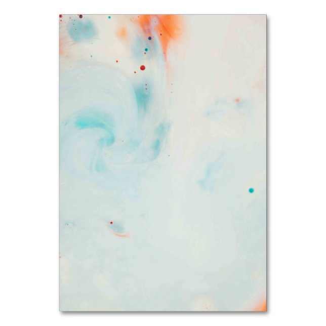 Tarjeta de número de tabla estadounidense de color (Anverso)