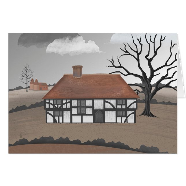 Tarjeta de Oak Tree Manor (Anverso (Horizontal))