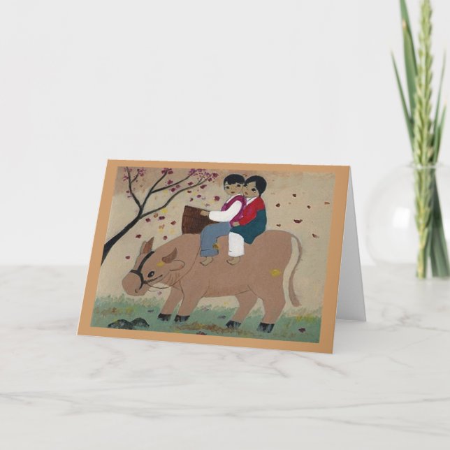 Tarjeta de Ocasión Coreana (Anverso)