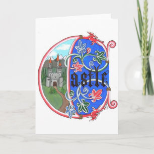 Tarjeta de Ocasión de la Edad del Castillo