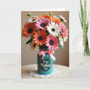 Tarjeta de Ocasión de Ramo Floral