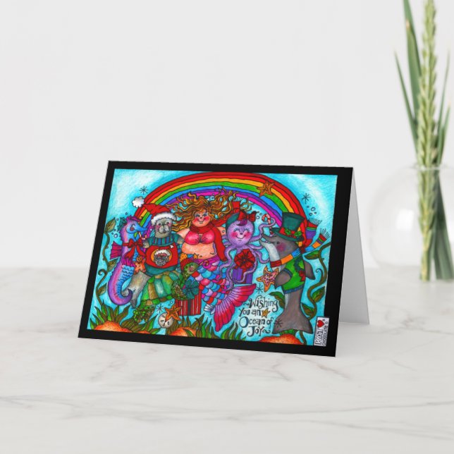 Tarjeta de Océano de Alegría (Anverso)