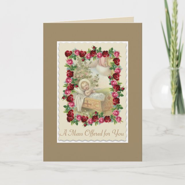 Tarjeta de oferta masiva católica (Anverso)