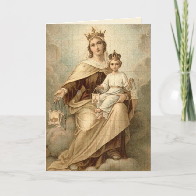 Tarjeta de oferta masiva de Nuestra Señora del MON (Anverso)