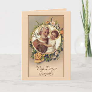 Tarjeta de Ofrenda de Misa Católica de Condolencia