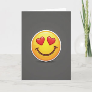 Tarjeta de ojos de corazón Te Amo