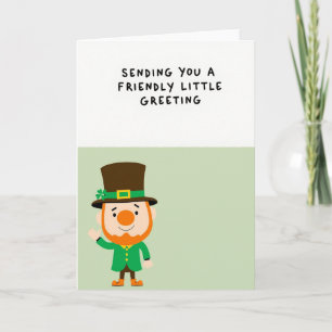 Tarjeta de Ola del Duende Verde