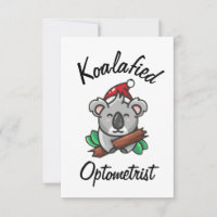 Tarjeta de optometrista Koalafied