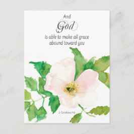 Tarjeta de Oración 2 Corintios Escritura Biblia Pr