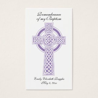 Tarjeta de oración bautista / cristiana