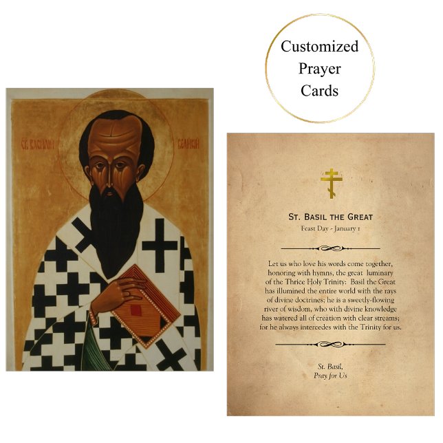 Tarjeta de Oración Cristiana Ortodoxa de San Basil (Subido por el creador)