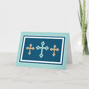 Tarjeta de oración cristiana reflexiva