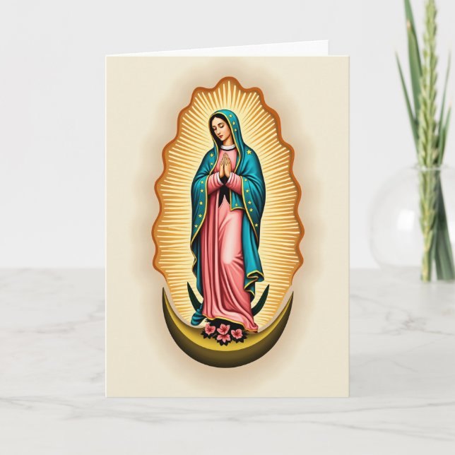 Tarjeta de oración de Gracia Celestial (Anverso)