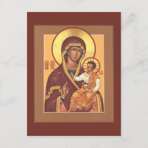 Tarjeta de Oración de la Madre de Dios de los Siet
