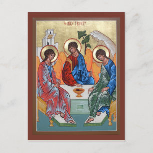 Tarjeta de oración de la Santísima Trinidad