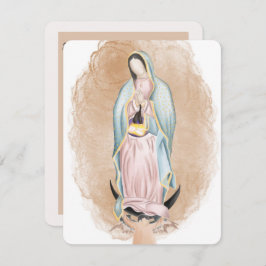 Tarjeta de Oración de Nuestra Señora de Guadalupe