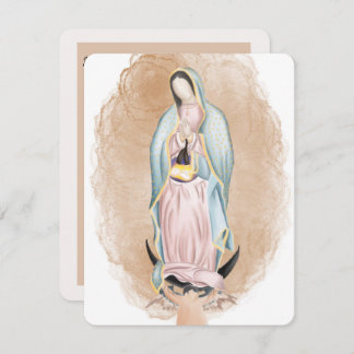 Tarjeta de Oración de Nuestra Señora de Guadalupe 