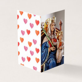 Tarjeta de oración de Nuestra Señora de Walsingham