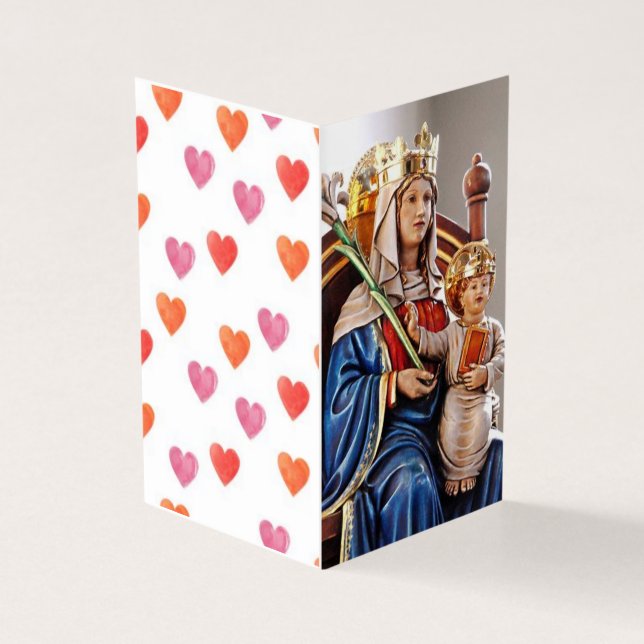Tarjeta de oración de Nuestra Señora de Walsingham (Exterior)