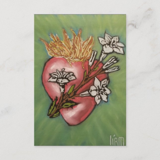 Tarjeta de oración de protección de San José (Anverso)