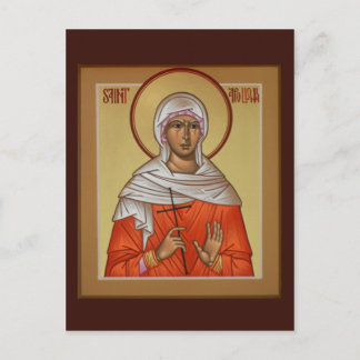 Tarjeta de oración de Saint Apollonia