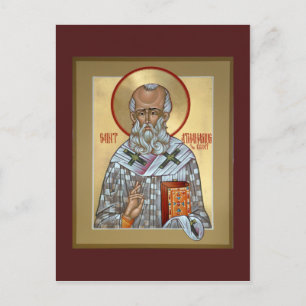 Tarjeta de oración de Saint Athanasius