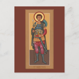Tarjeta de oración de Saint Demetrios
