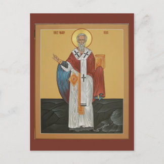 Tarjeta de oración de Saint Silas