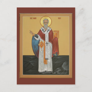 Tarjeta de oración de Saint Silas