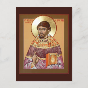 Tarjeta de oración de San Alejandro Hotovitsky