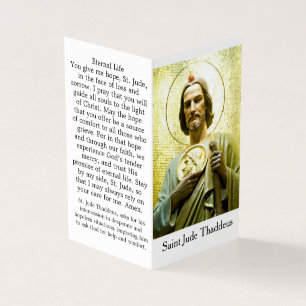 Tarjeta de oración de San Judas Tadeo