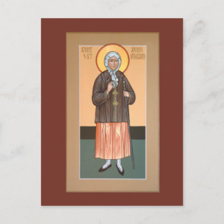 Tarjeta de oración de San Xenia de San Petersburgo