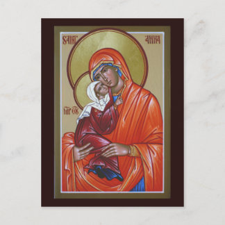 Tarjeta de oración de Santa Ana