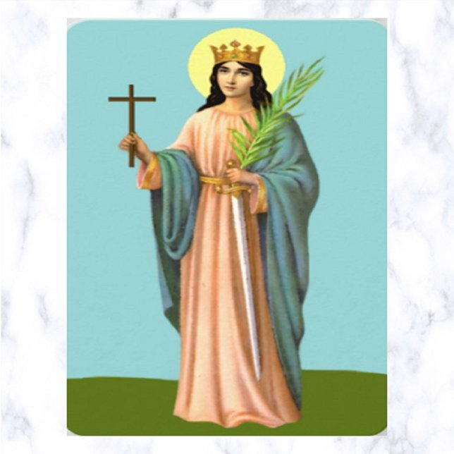 Tarjeta de oración de St Barbara (Subido por el creador)