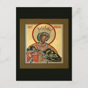 Tarjeta de oración de St. Catherine