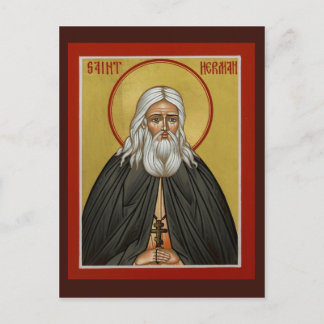 Tarjeta de oración de St. Herman de Alaska