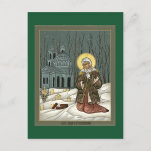Tarjeta de oración de St. Xenia