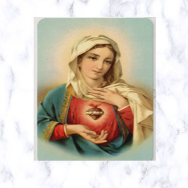 Tarjeta de oración del corazón inmaculado de Mary (Subido por el creador)