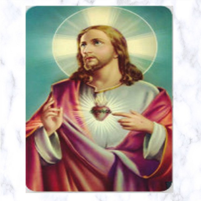 Tarjeta de oración del Sagrado Corazón de Jesús (Subido por el creador)