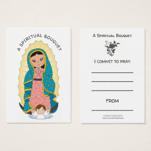 Tarjeta de Oración Espiritual de la Señora de Guad