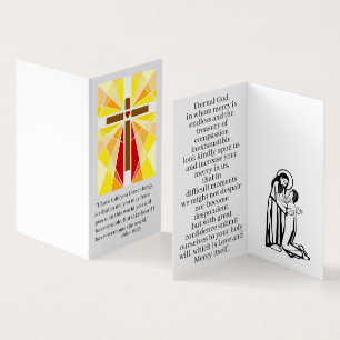 Tarjeta de oración para el corazón