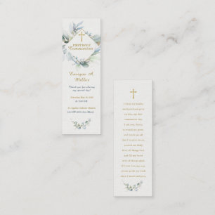 Tarjeta de Oración Personalizada para la Primera C