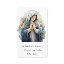 Tarjeta de Oración Santa María Católica Cristiana