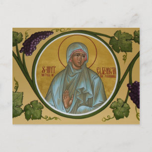 Tarjeta de oración St. Elizabeth