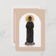 Tarjeta de oración St. Josephine Bakhita