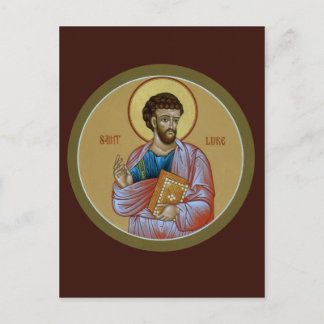 Tarjeta de oración St. Luke