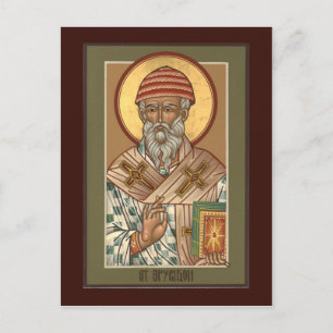 Tarjeta de oración St. Spyridon