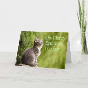 Tarjeta de oraciones proféticas para la piedad de 